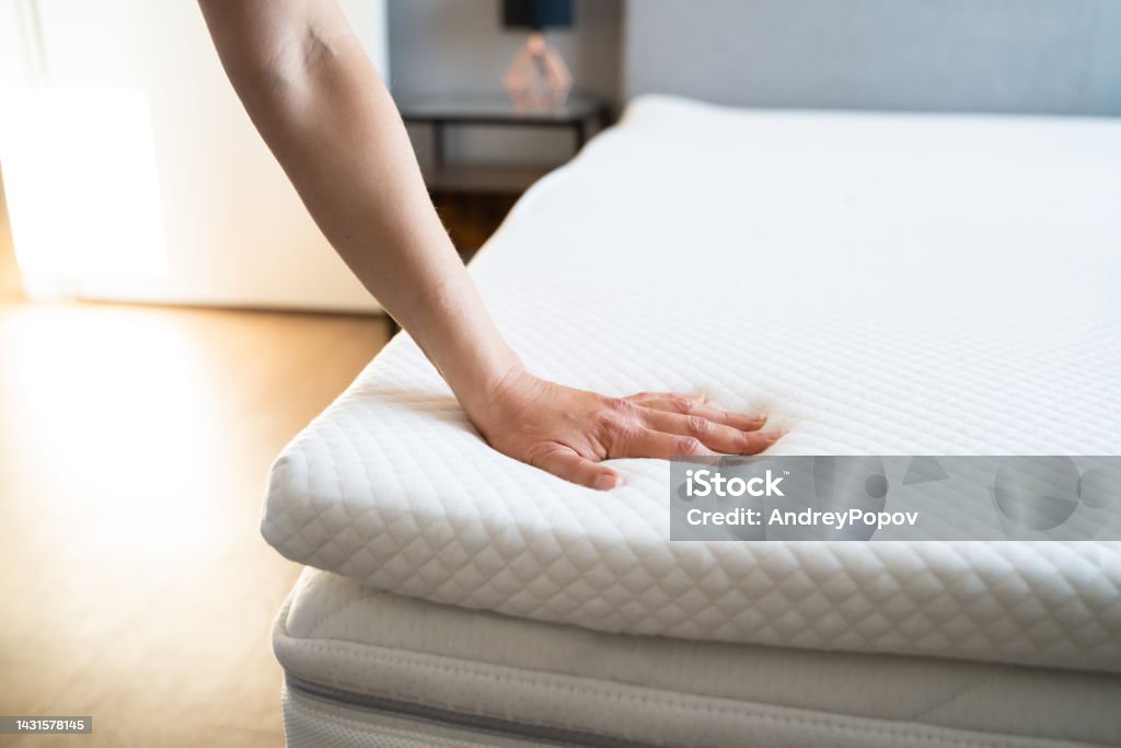 Mattress Memory Foam Bed Topper In Bedroom